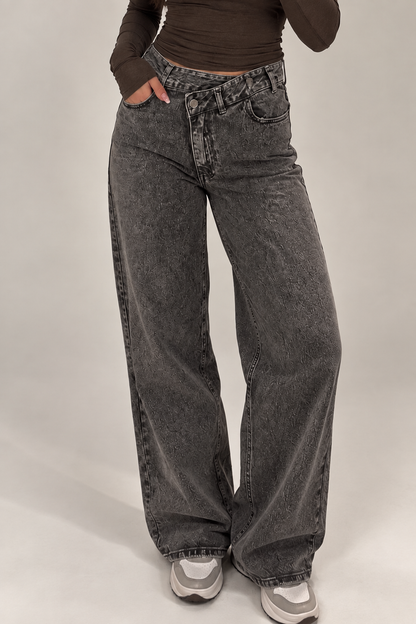 Maud Jeans Grijs