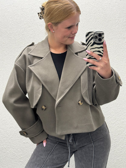 Trenchcoat Grijs