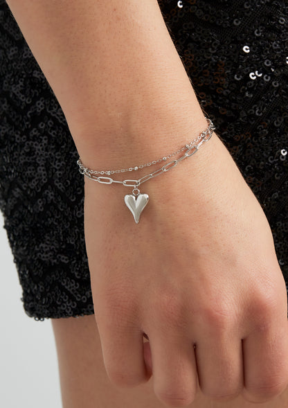 Loving Layers Armband Zilver