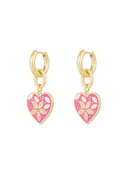Soft Heart Oorbellen