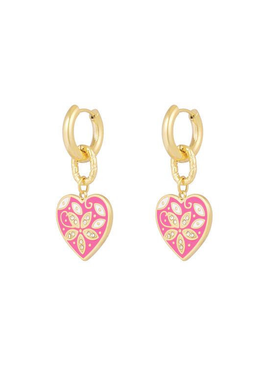 Soft Heart Oorbellen