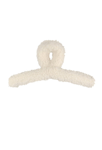 Teddy Haarclip Wit