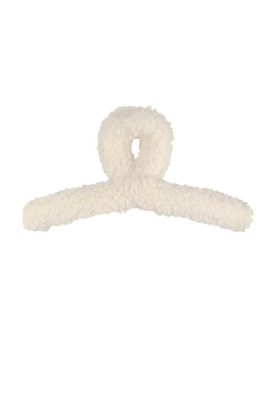 Teddy Haarclip Wit