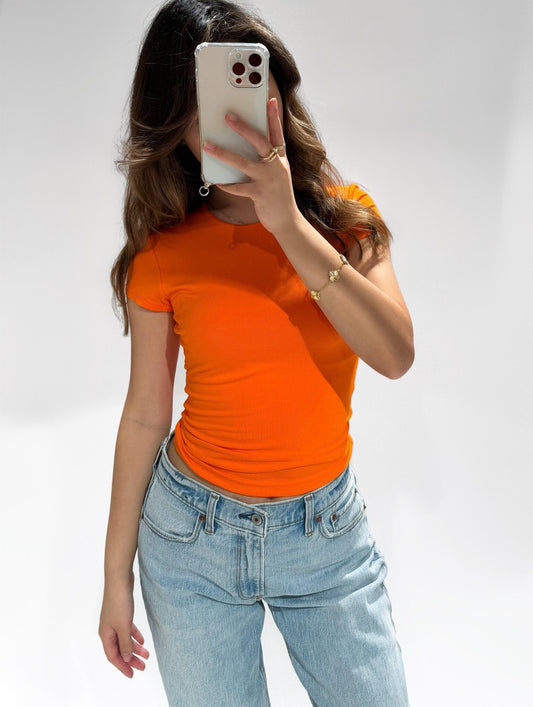 Mova Top Orange